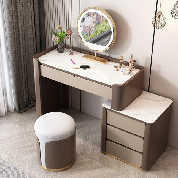 BÀN TRANG ĐIỂM MẶT ĐÁ NHẬP KHẨU HIỆN ĐẠI - DORAHOME - Hình ảnh 4