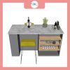 Bàn đảo bếp mặt đá hiện đại sang trọng