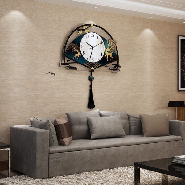 ĐỒNG HỒ TREO TƯỜNG HÌNH QUẠT HIỆN ĐẠI - DORAHOME - Hình ảnh 5
