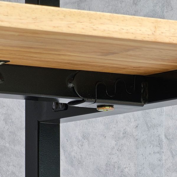 KỆ VI SÓNG BẰNG GỖ CAO SU TỰ NHIÊN CAO CẤP - DORAHOME - Hình ảnh 2