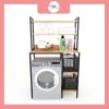 Kệ máy giặt cửa trước khung sắt lắp ráp tiện lợi